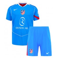 Atletico Madrid Pablo Barrios #8 Tretí Detský futbalový dres 2025-26 Krátky Rukáv (+ trenírky)
